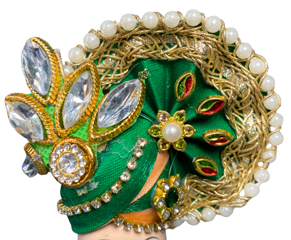 Round Pagdi with stone work